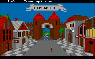 Phantasie II screenshot 2 for Atari ST